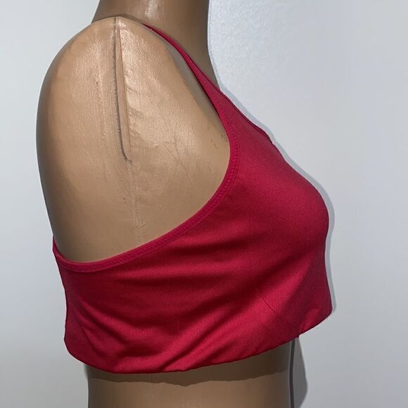 Riccardo Tisci x Nike Women's Pink Pullover Racerback Athletic Bra Size Large - Picture 4 of 7